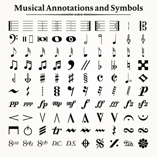 Muita musiikillisia symboleita